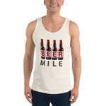 Beer Mile Bottles Tank Top-Tanks-The Beer Mile-Oatmeal Triblend-XS-The Beer Mile