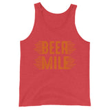 Beer Mile Tank Top-Tanks-The Beer Mile-Red Triblend-XS-The Beer Mile