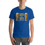 Two Beer or Not Two Beer Unisex T-Shirt-Shirts-The Beer Mile-True Royal-S-The Beer Mile