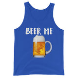 Beer Me Drinking Tank Top-Shirts-The Beer Mile-True Royal-XS-The Beer Mile