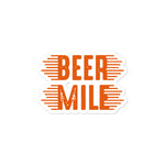 Beer Mile Sticker-Stickers-The Beer Mile-3x3-The Beer Mile