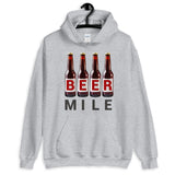 Beer Mile Bottles Hooded Sweatshirt-Sweatshirts-The Beer Mile-Sport Grey-S-The Beer Mile