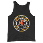 Run All The Miles Drink All The Beer Tank-Tanks-The Beer Mile-Charcoal-black Triblend-XS-The Beer Mile