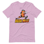 The Beer Mile T-Shirt-Shirts-The Beer Mile-Heather Prism Lilac-XS-The Beer Mile