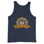 Bruh, Do You Even Beer Mile? Tank-Tanks-The Beer Mile-Navy-XS-The Beer Mile