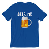 Beer Me Drinking Shirt-Shirts-The Beer Mile-True Royal-S-The Beer Mile