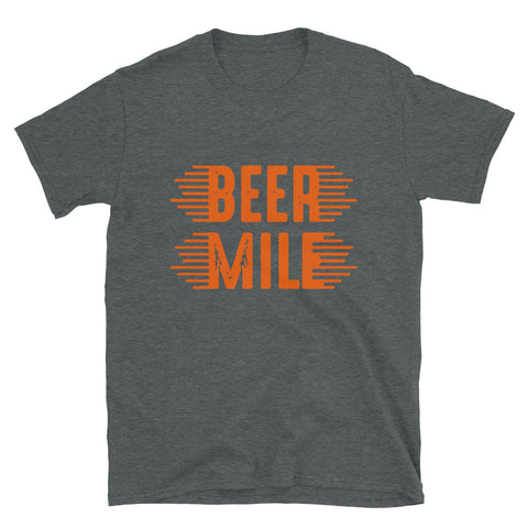 Beer Mile T-Shirt-Shirts-The Beer Mile-Dark Heather-S-The Beer Mile