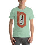 Beer Mile Track Color T-Shirt-Shirts-The Beer Mile-Heather Prism Mint-XS-The Beer Mile