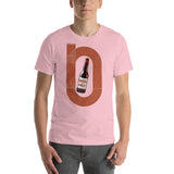 Beer Mile Track Color T-Shirt-Shirts-The Beer Mile-Pink-S-The Beer Mile