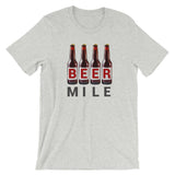 Beer Mile Bottles T-Shirt-Shirts-The Beer Mile-Athletic Heather-S-The Beer Mile