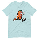 The Beer Mile Mascot T-Shirt-Shirts-The Beer Mile-Heather Prism Ice Blue-XS-The Beer Mile
