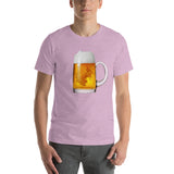 Beer Stein T-Shirt-Shirts-The Beer Mile-Heather Prism Lilac-XS-The Beer Mile