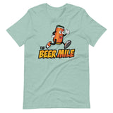 The Beer Mile T-Shirt-Shirts-The Beer Mile-Heather Prism Dusty Blue-XS-The Beer Mile