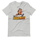 The Beer Mile T-Shirt-Shirts-The Beer Mile-Athletic Heather-S-The Beer Mile