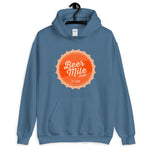 BeerMile.com Vintage Bottle Cap Hoodie-Sweatshirts-The Beer Mile-Indigo Blue-S-The Beer Mile