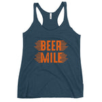 Beer Mile Women's Racerback Tank-Tanks-The Beer Mile-Indigo-XS-The Beer Mile