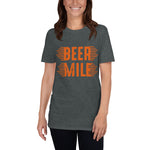 Beer Mile T-Shirt-Shirts-The Beer Mile-White-S-The Beer Mile