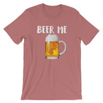 Beer Me Drinking Shirt-Shirts-The Beer Mile-Mauve-S-The Beer Mile
