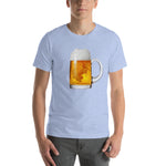 Beer Stein T-Shirt-Shirts-The Beer Mile-Heather Blue-S-The Beer Mile