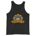 Bruh, Do You Even Beer Mile? Tank-Tanks-The Beer Mile-Charcoal-black Triblend-XS-The Beer Mile