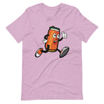 The Beer Mile Mascot T-Shirt-Shirts-The Beer Mile-Heather Prism Lilac-XS-The Beer Mile