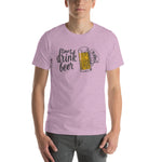Time to Drink Beer Unisex T-Shirt-Shirts-The Beer Mile-Heather Prism Lilac-XS-The Beer Mile