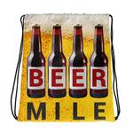 Beer Mile Drawstring Bag-Bags-The Beer Mile-The Beer Mile