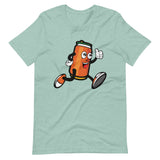 The Beer Mile Mascot T-Shirt-Shirts-The Beer Mile-Heather Prism Dusty Blue-XS-The Beer Mile