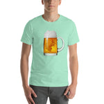 Beer Stein T-Shirt-Shirts-The Beer Mile-Heather Mint-S-The Beer Mile