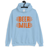Beer Mile Hoodie-Sweatshirts-The Beer Mile-Light Blue-S-The Beer Mile