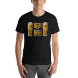 Two Beer or Not Two Beer Unisex T-Shirt-Shirts-The Beer Mile-Black Heather-XS-The Beer Mile