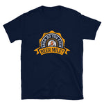 Bruh, Do You Even Beer Mile? Shirt-Shirts-The Beer Mile-Navy-S-The Beer Mile