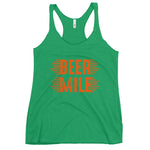 Beer Mile Women's Racerback Tank-Tanks-The Beer Mile-Envy-XS-The Beer Mile