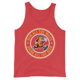 Run All The Miles Drink All The Beer Tank-Tanks-The Beer Mile-Red Triblend-XS-The Beer Mile