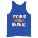 Chug Run Repeat Tank Top-Tanks-The Beer Mile-True Royal-XS-The Beer Mile