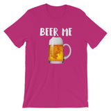 Beer Me Drinking Shirt-Shirts-The Beer Mile-Berry-S-The Beer Mile