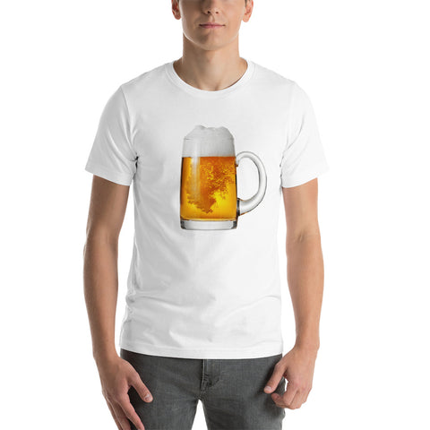 Beer Stein T-Shirt-Shirts-The Beer Mile-White-XS-The Beer Mile