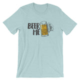 Beer Me Unisex T-Shirt-Shirts-The Beer Mile-Heather Prism Ice Blue-XS-The Beer Mile