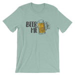 Beer Me Unisex T-Shirt-Shirts-The Beer Mile-Heather Prism Dusty Blue-XS-The Beer Mile