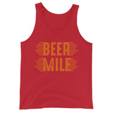 Beer Mile Tank Top-Tanks-The Beer Mile-Red-XS-The Beer Mile