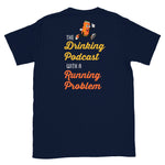 The Drinking Podcast with a Running Problem T-Shirt-Shirts-The Beer Mile-Navy-S-The Beer Mile