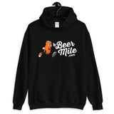 BeerMile.com Unisex Hoodie-Sweatshirts-The Beer Mile-Black-S-The Beer Mile