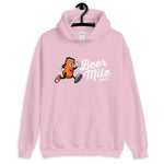 BeerMile.com Unisex Hoodie-Sweatshirts-The Beer Mile-Light Pink-S-The Beer Mile